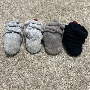 Zutano booties - 4 sets